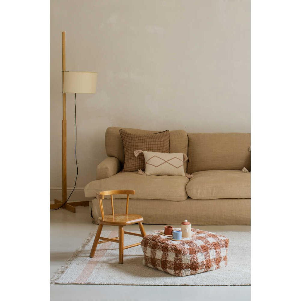 Alfombra lavable Plate - Rose