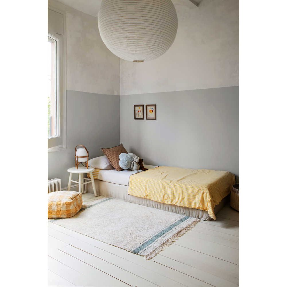 Alfombra lavable Plate - Vintage blue