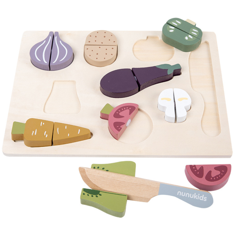 Puzzle / Set para Cortar Verduras