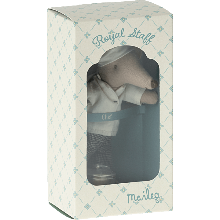 Ratoncito - Chef Mouse con olla y cucharón