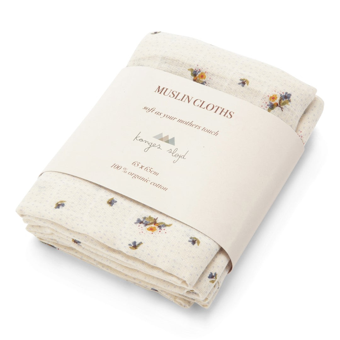 Set 3 Tutos Muselina - Flower Bouquet