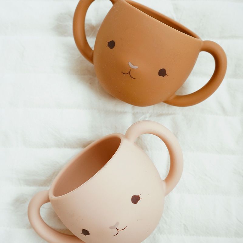 Set 2 Cutie Cup - Blush/Terracotta Red