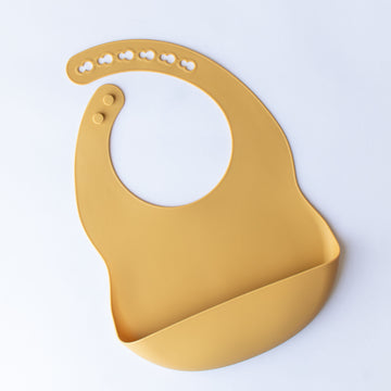 Babero Silicona - Mustard