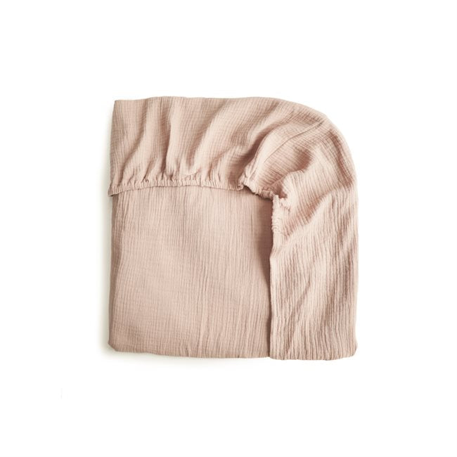Sabana Muselina Fitted - Blush