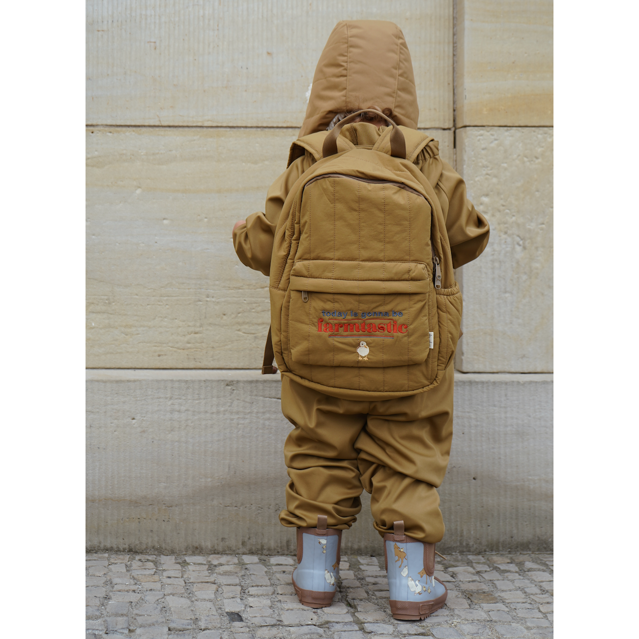 Mochila Storm Quilted Junior - Dull gold