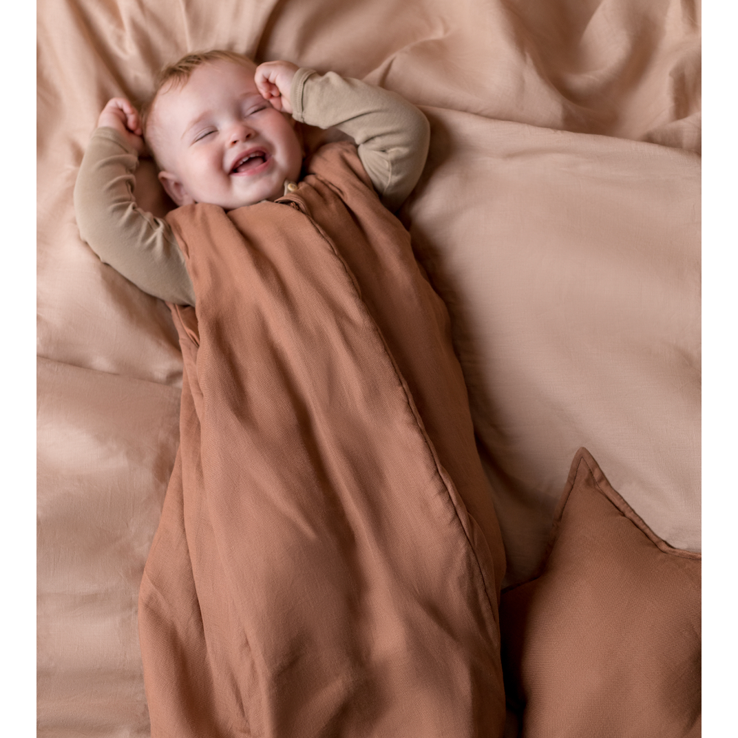 Saco de dormir Lin français mid-warm - Noisette