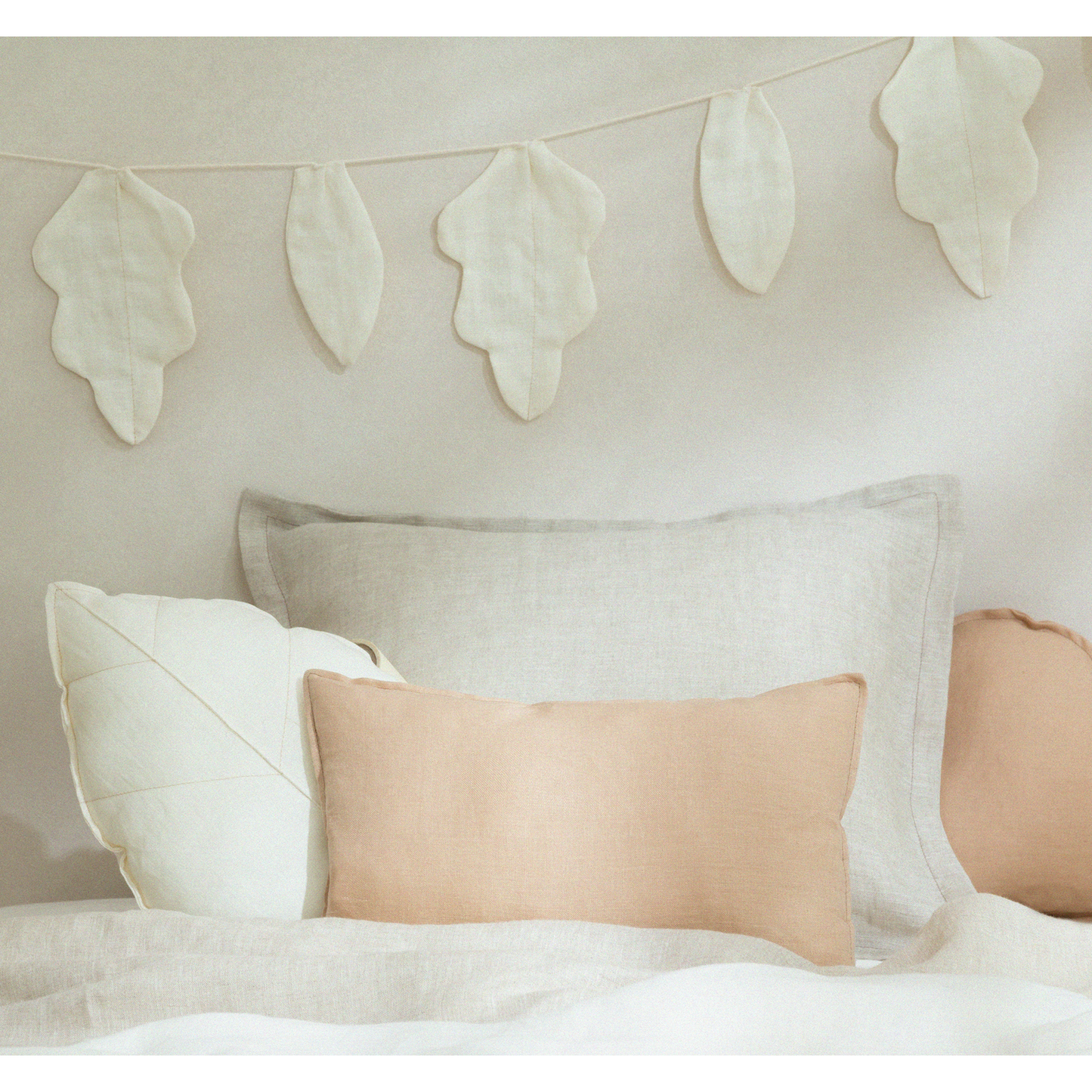 Funda de almohada Lin Français 40 x 45 cm - Greige