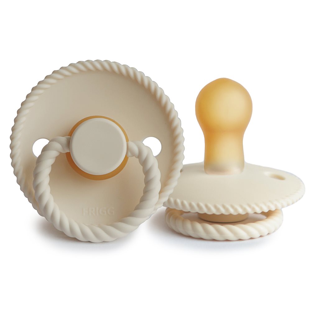 Chupete Frigg Rope Latex - Cream