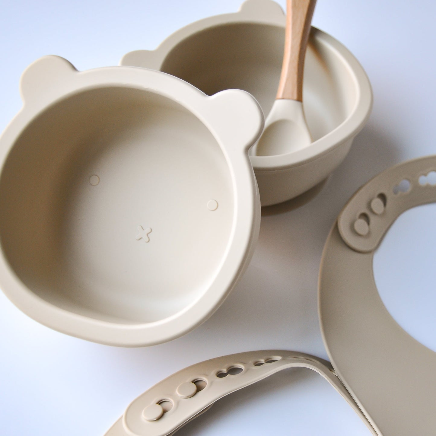 Bowl Silicona Bear - Beach Sand