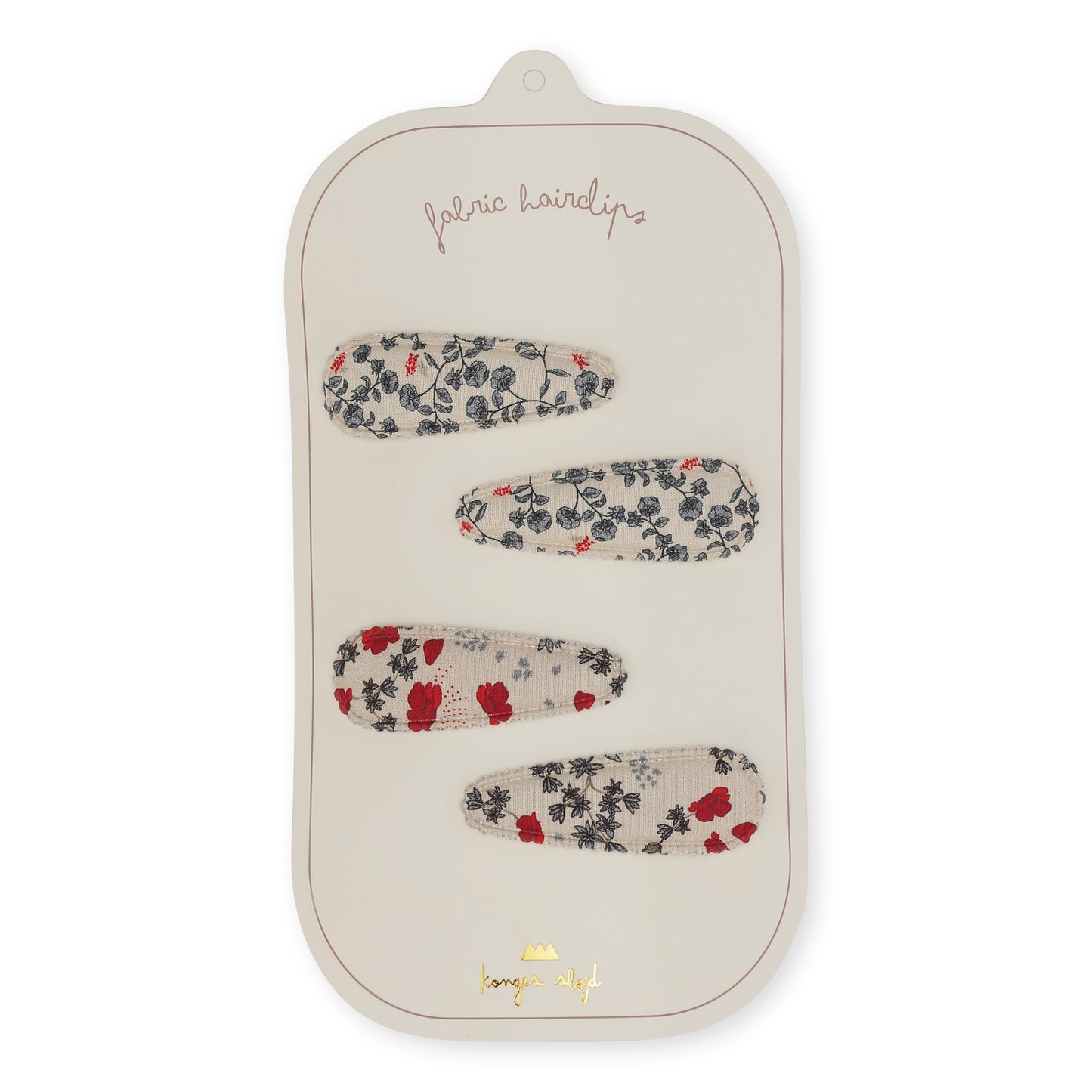 Set 4 Clips de tela - Poppy / Espalier Petit
