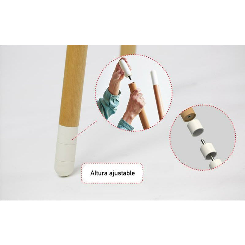 Silla Alta 3 En 1 - White
