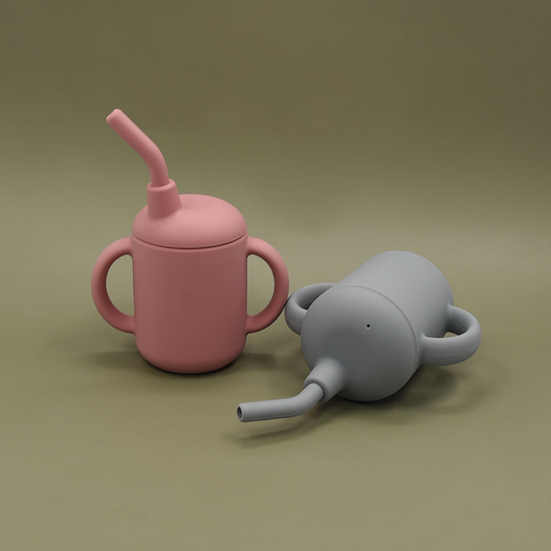 Sippy Cup Silicona - Pebble