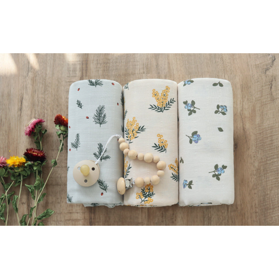 Swaddle / Manta Muselina 100% algodón orgánico - Forest