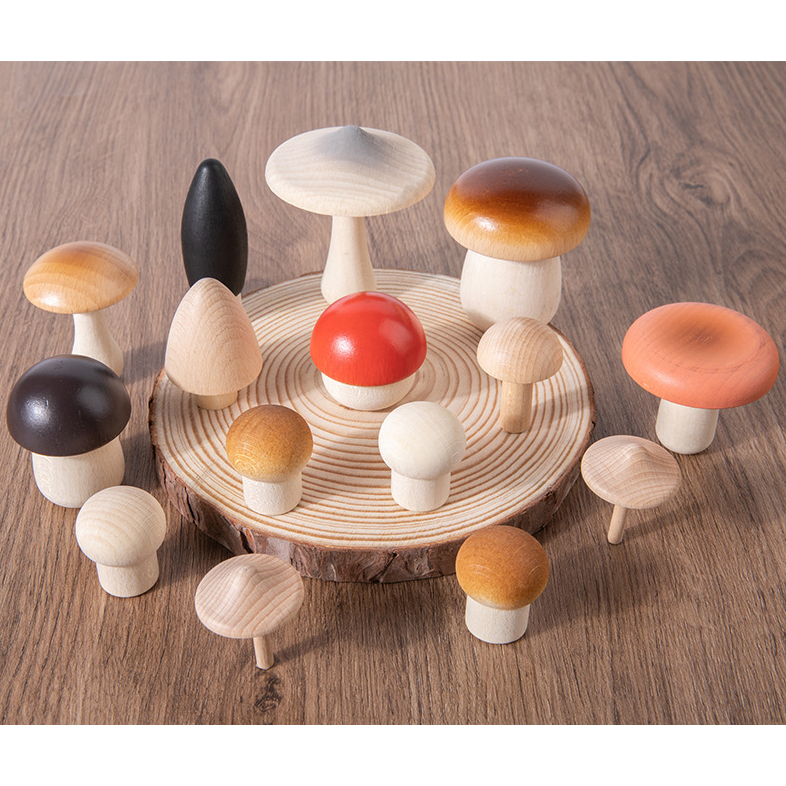 Set de honguitos en una caja