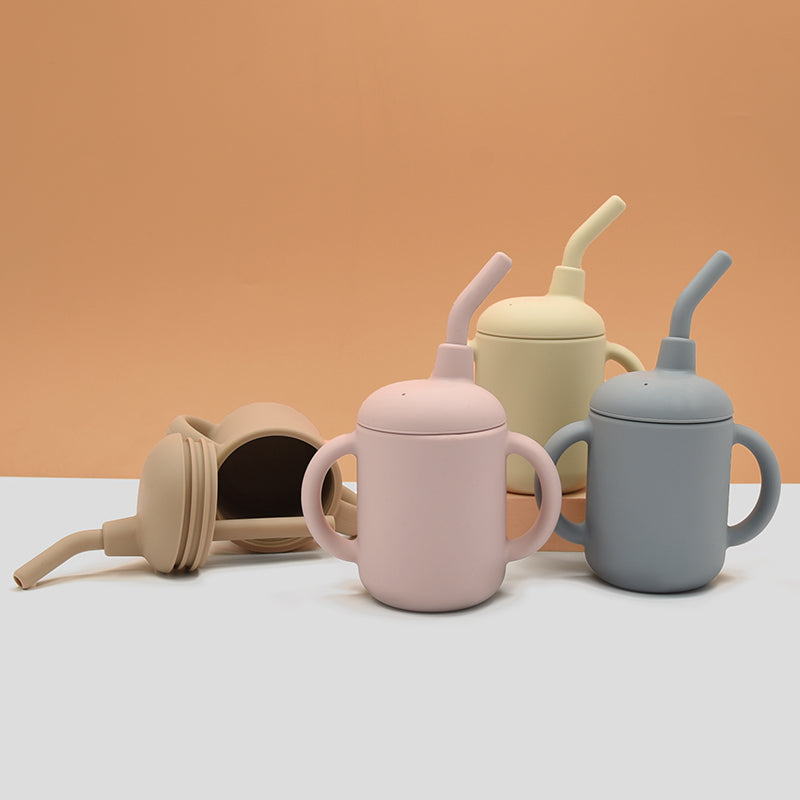 Sippy Cup Silicona - Pebble