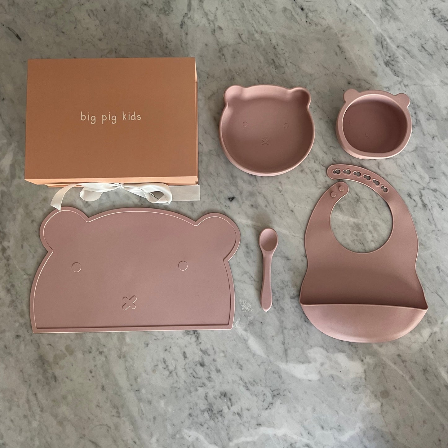 Caja de regalo Mi Primera Comida - Dusty Lilac