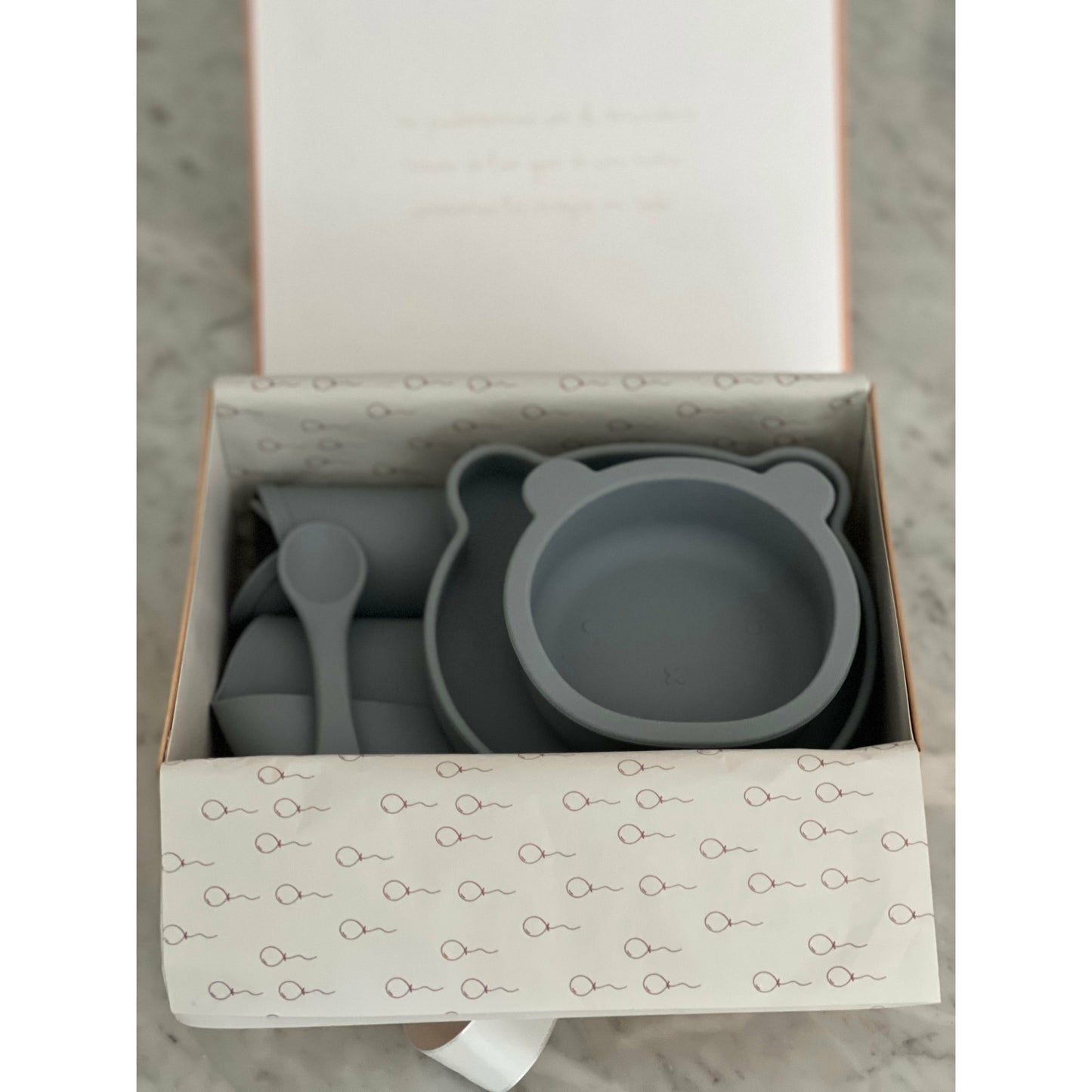 Caja de regalo Mi Primera Comida - Pebble