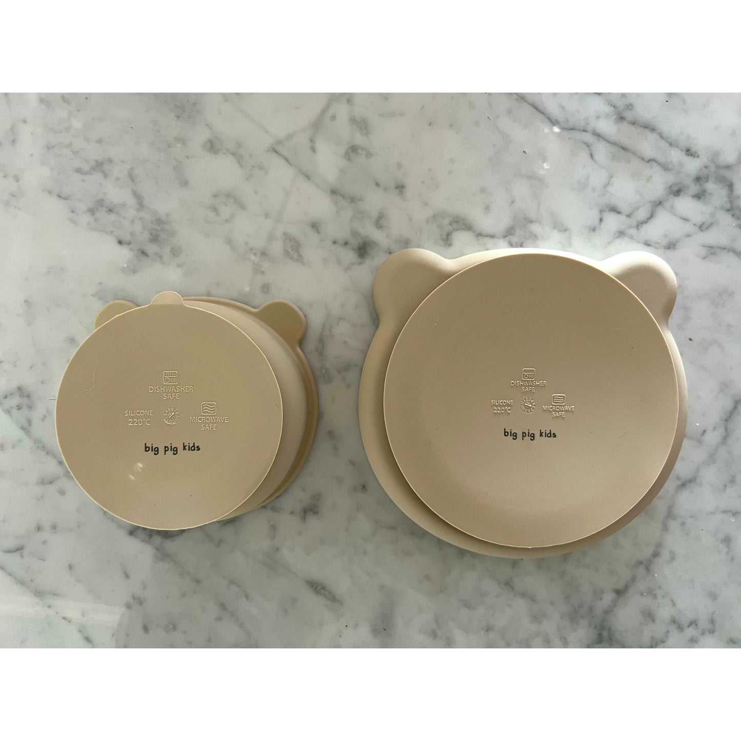 Bowl Silicona Bear - Beach Sand