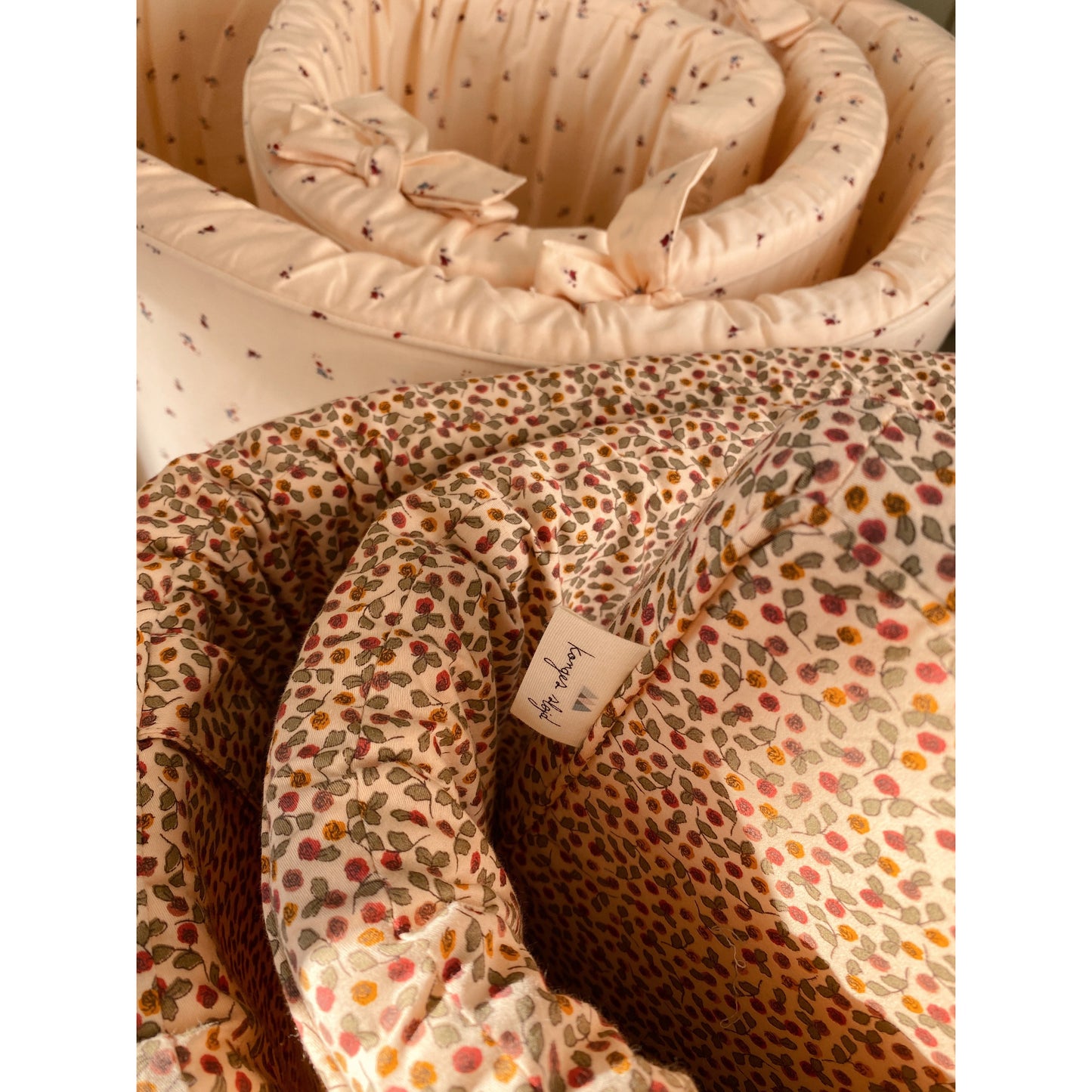 Protector Cuna / Cama - Rosaraie Red