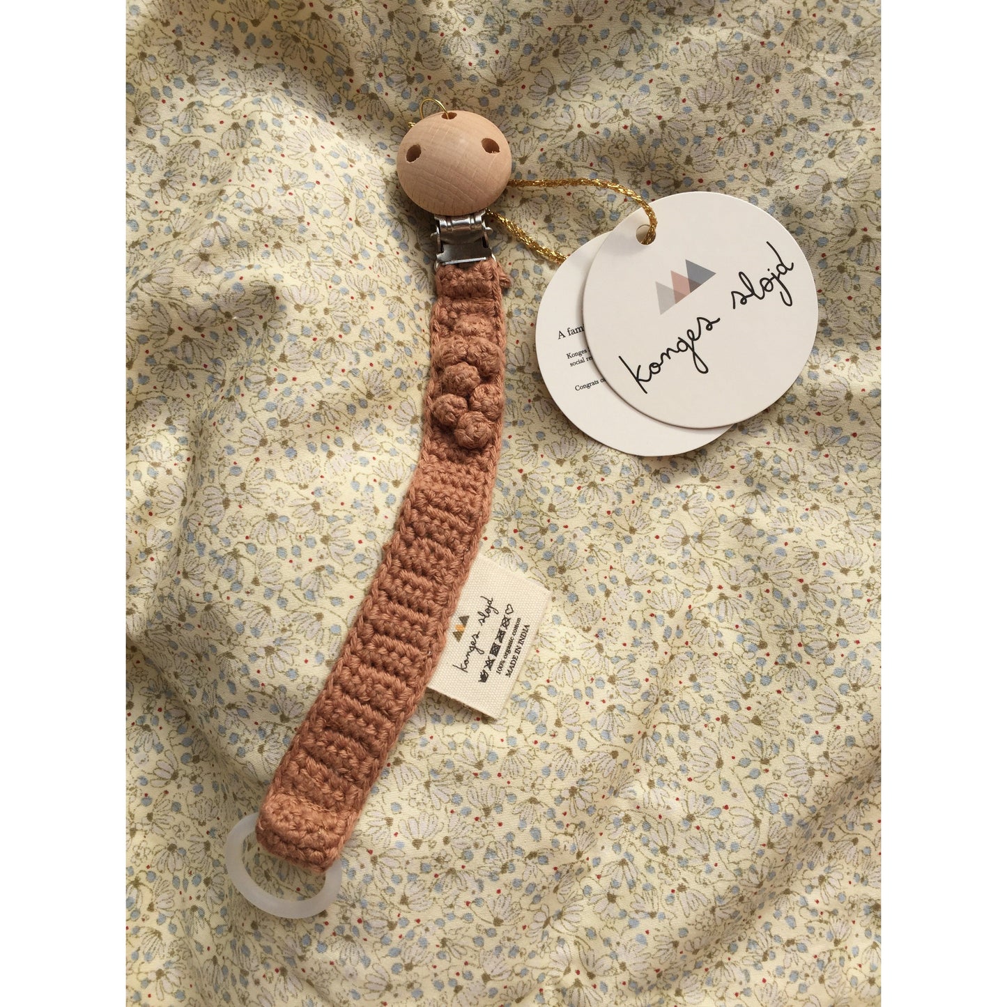 Porta Chupetes Tejido - Sahara