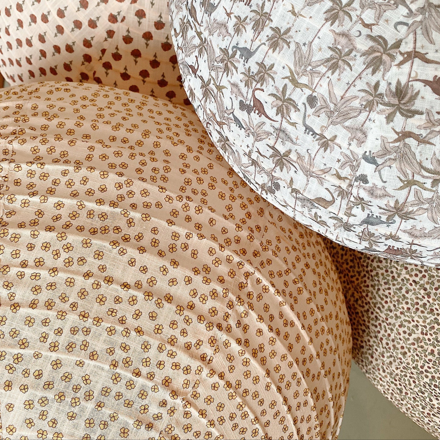 Lampara Colgante Tela - Buttercup Yellow