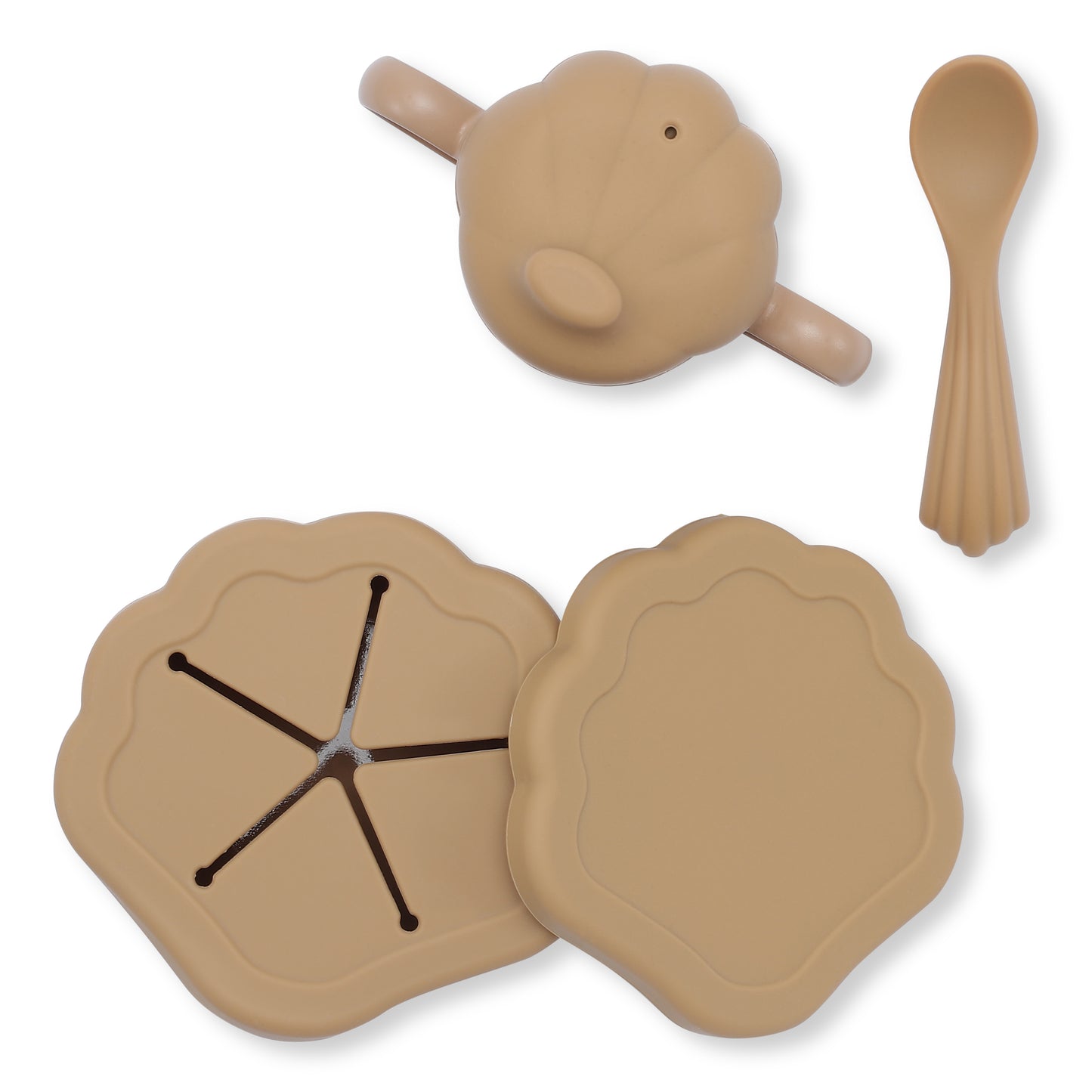 Set Silicona - Clam Terra Cota