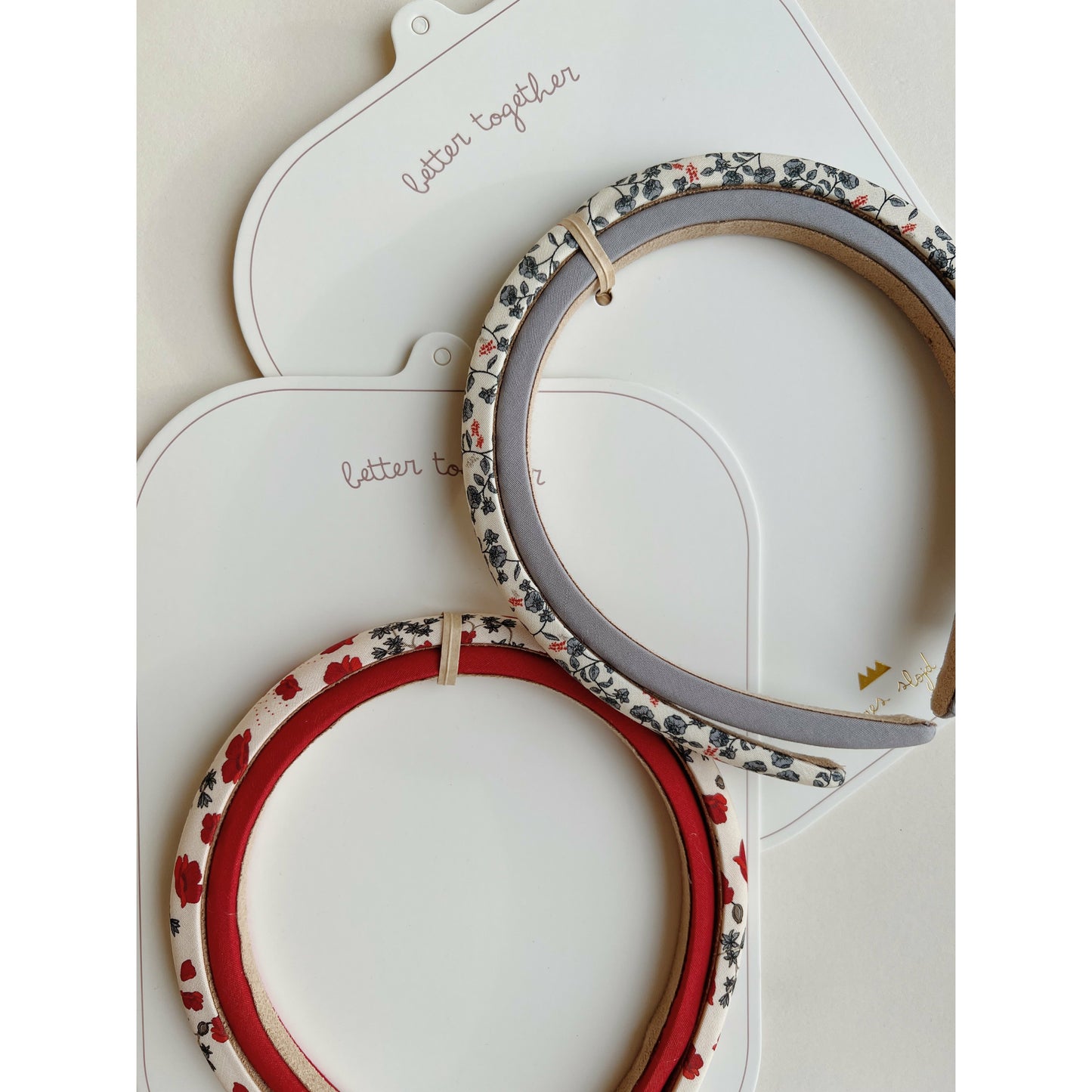 Set de 2 Cintillos de tela - Espalier Petit