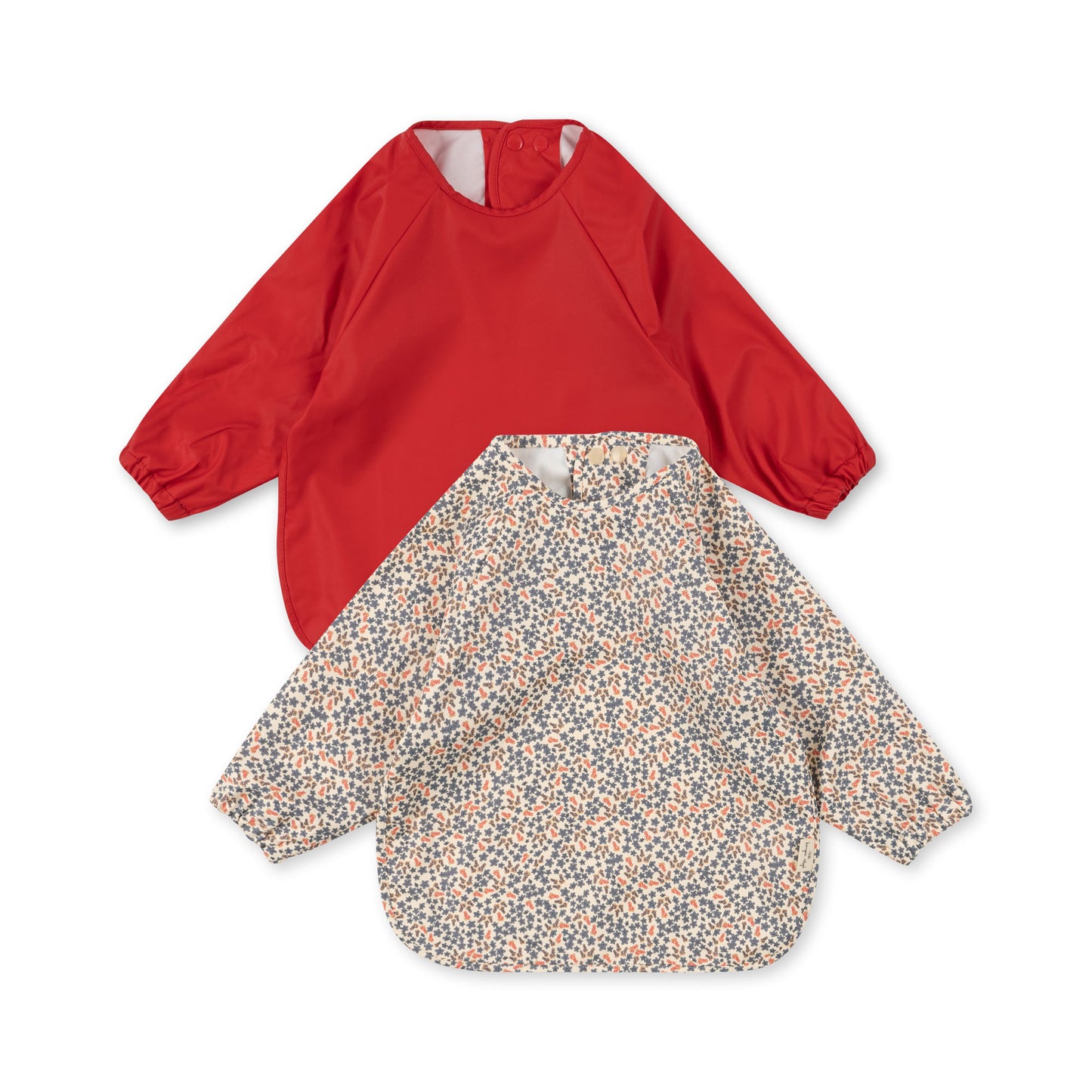 Set 2 Baberos / Delantales - Champ Bleu / Barbados Cherry