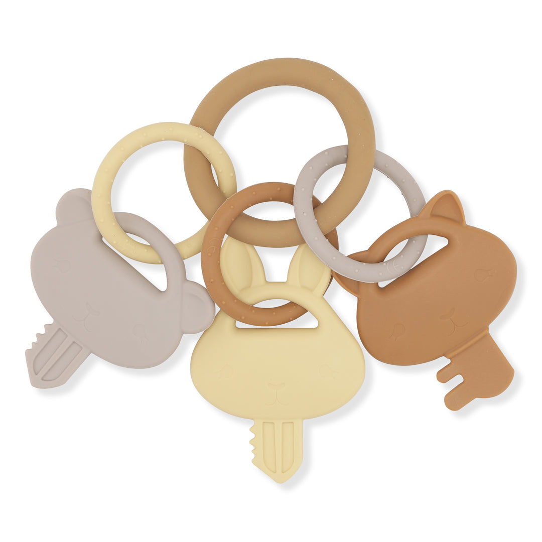 Mordedores Ki Keys Silicona - Caramel