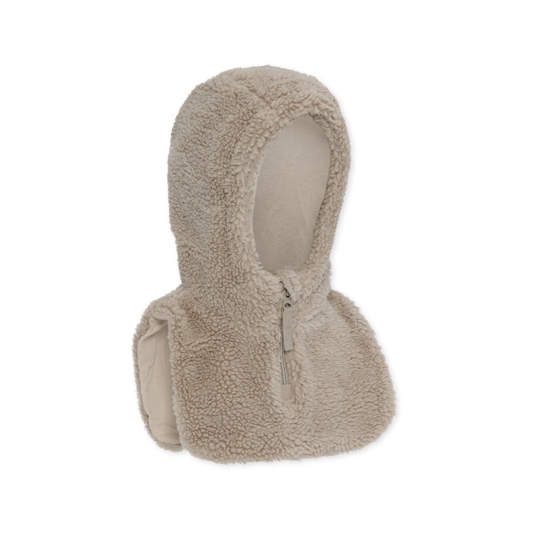 Gorro Teddy neckwarmer and hood - Silver Beige