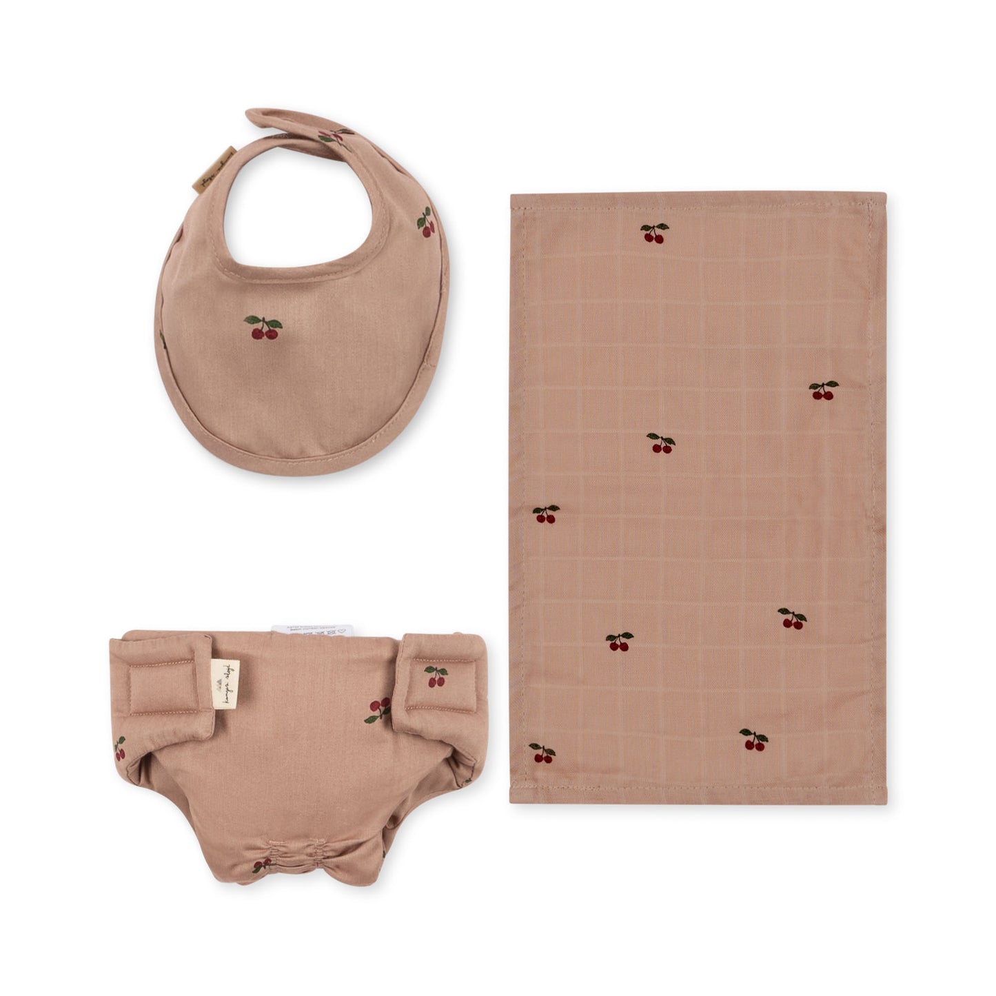 Set de muda para muñeca - Cherry Blush