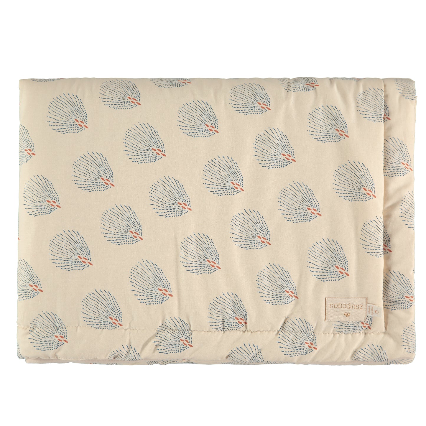 Manta Laponia - Blue Gatsby / Cream