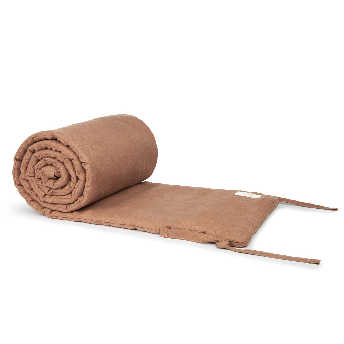 Protector de cuna Lin Français - Noisette