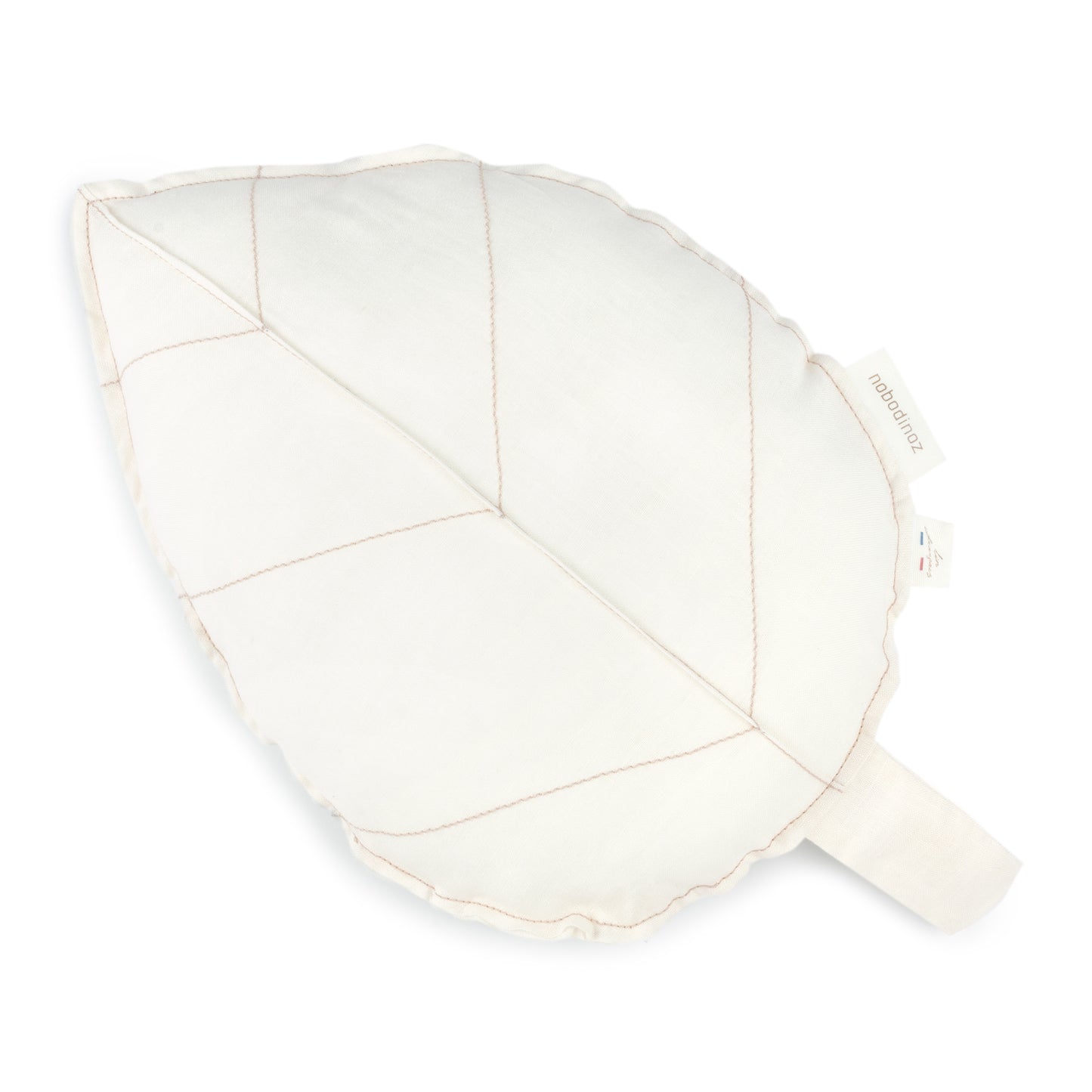 Cojín Hoja Lin Français - Off White