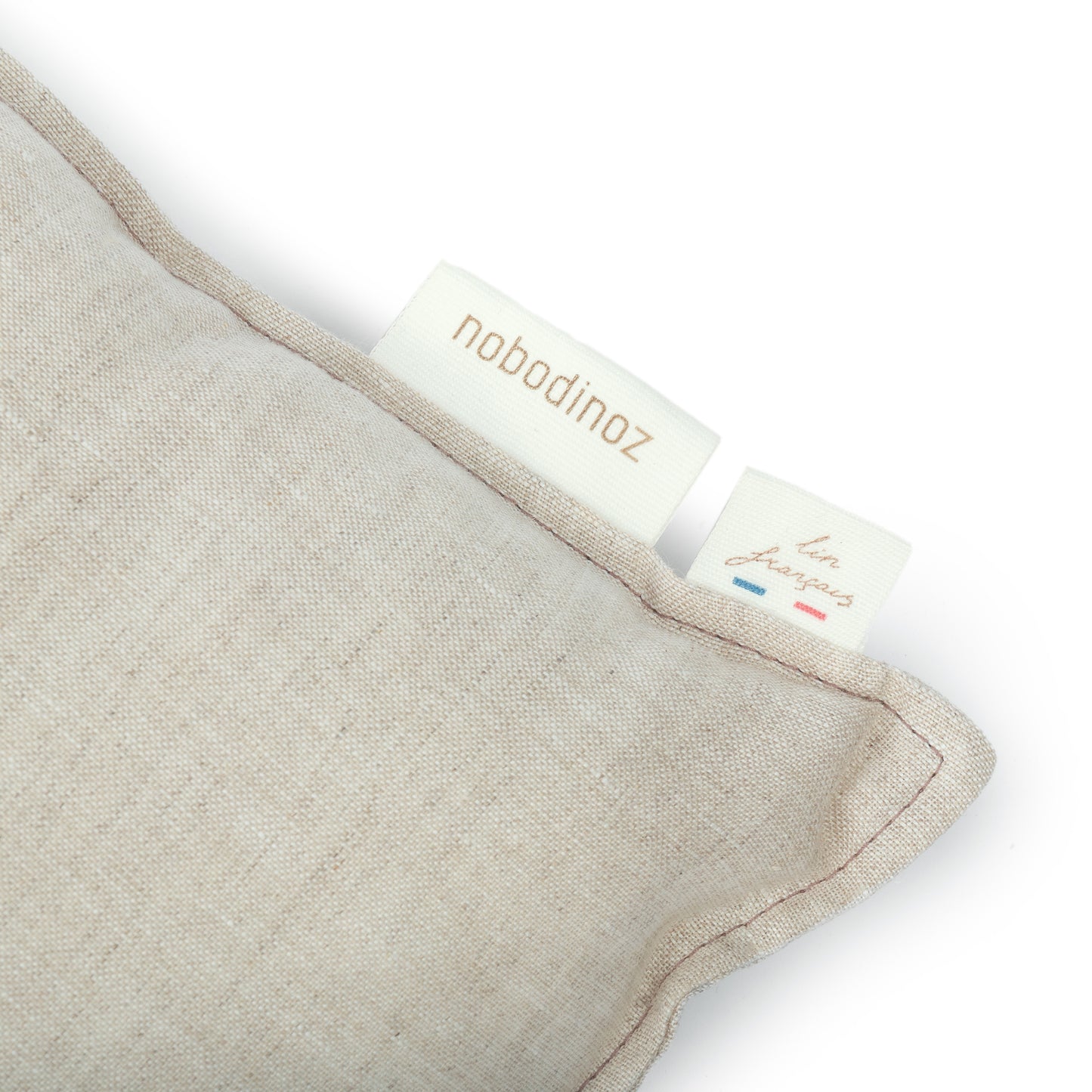 Cojín Rectangular Lin Français - Greige