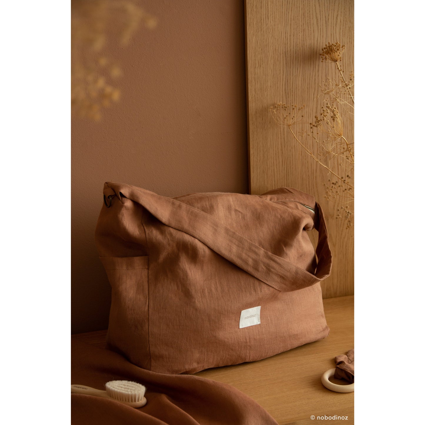Bolso para cochecito Lin Français - Noisette