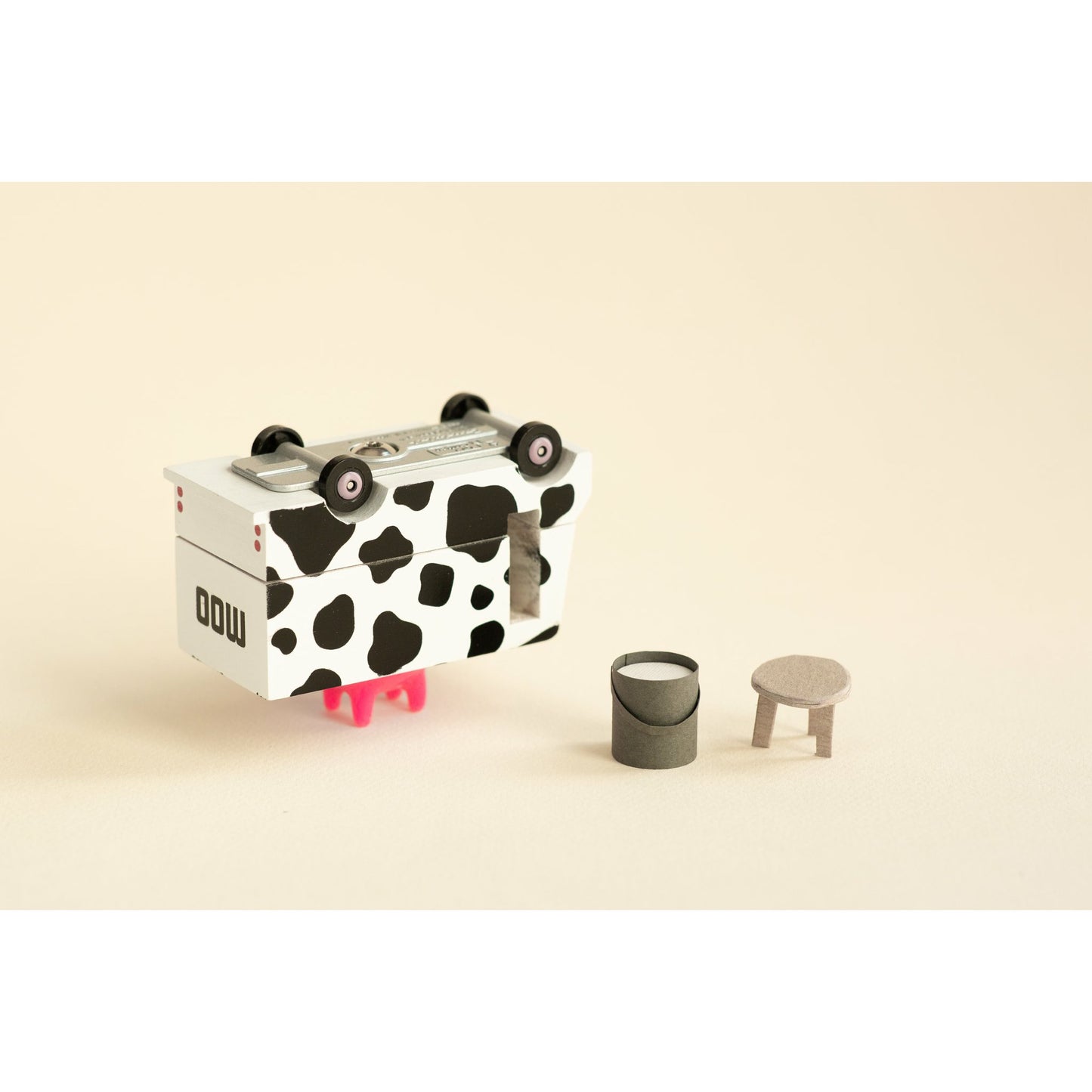 Auto De Madera - Milk Van