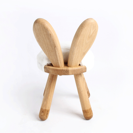 Silla Conejo Con Cojin Removible