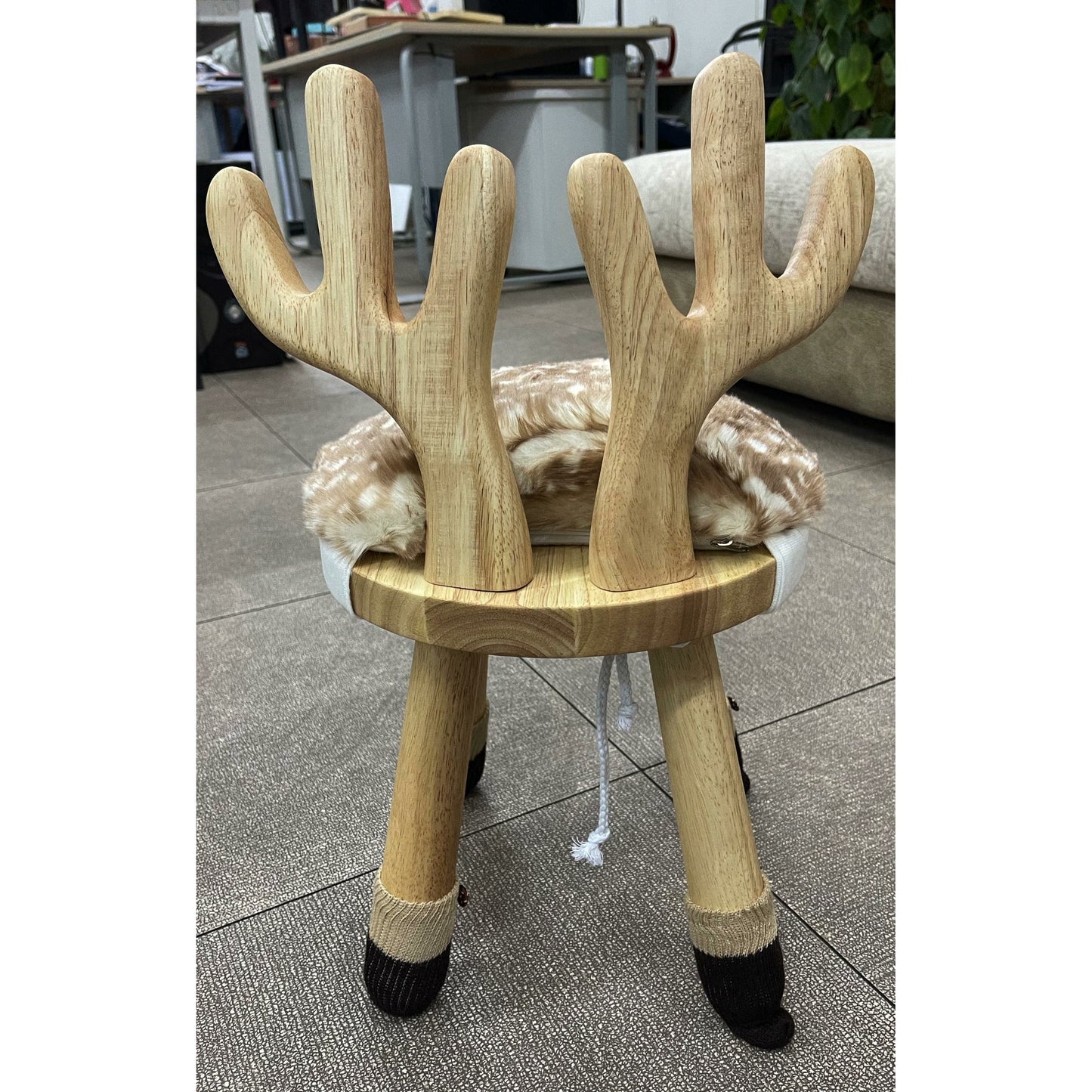 Silla Ciervo Con Cojin Removible