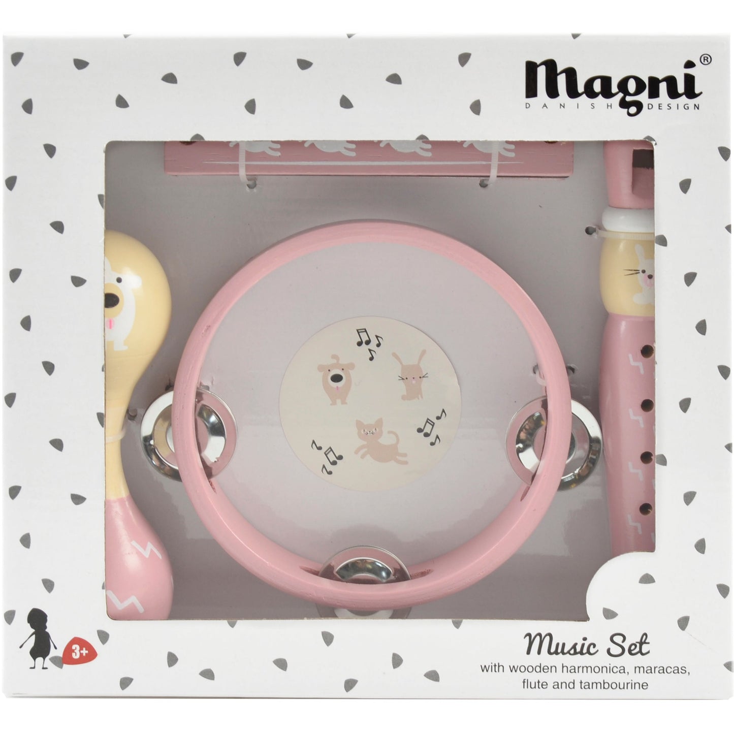 Set De Música Madera - Colors