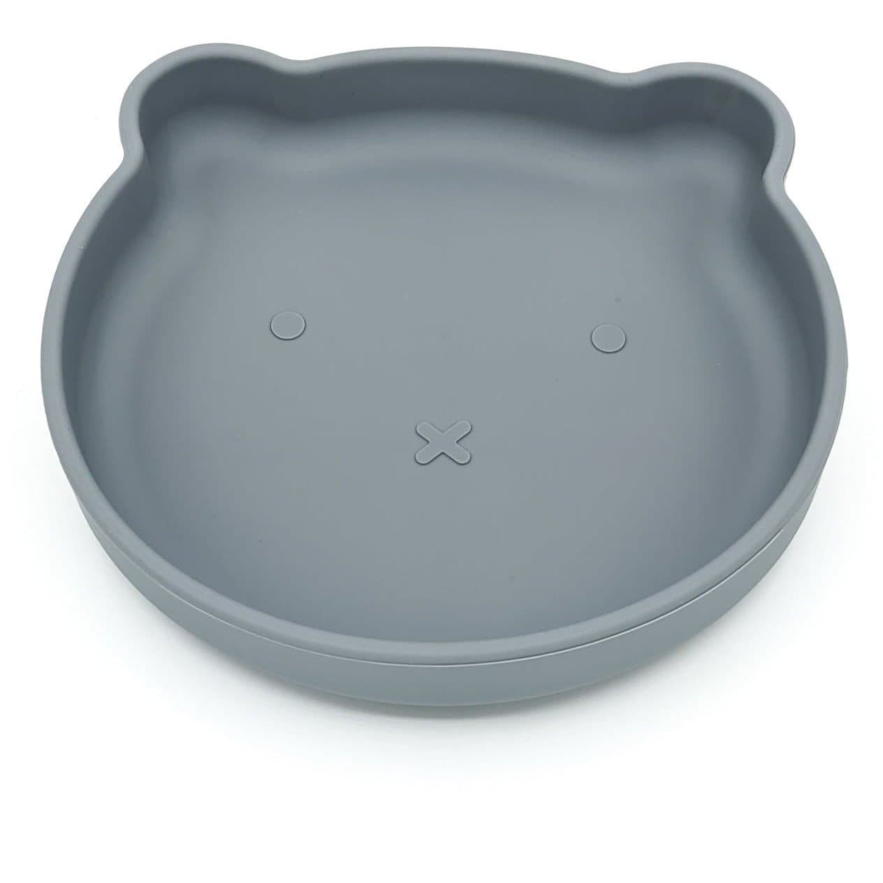 Plato Silicona Bear - Pebble