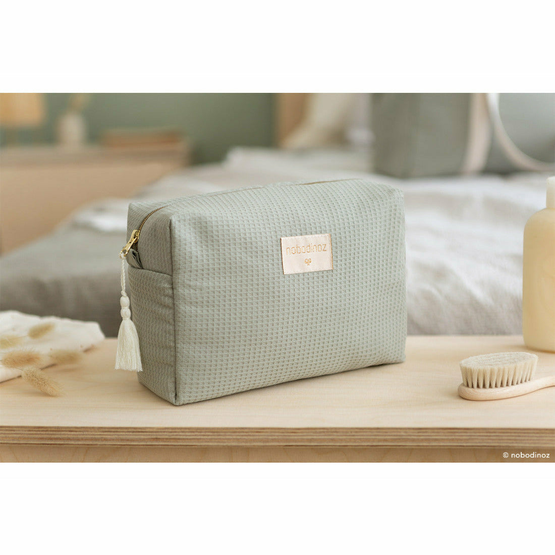 Neceser waterproof Diva - Laurel Green
