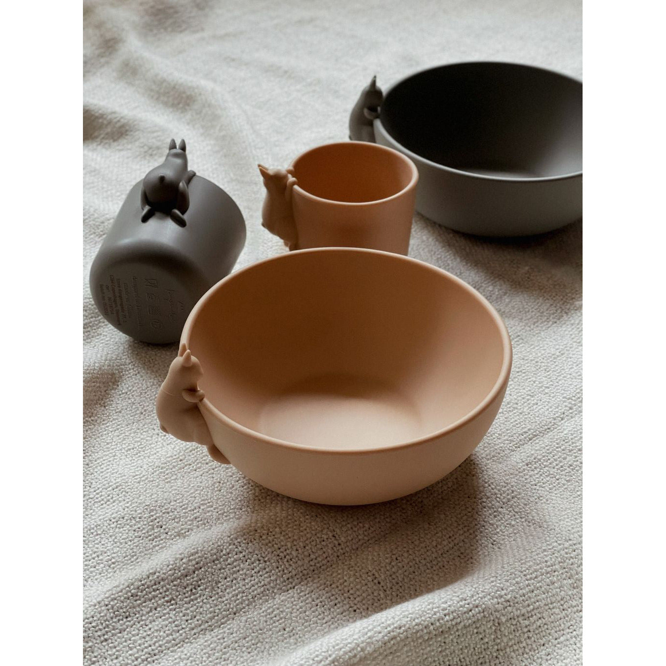 Set para comer Bunny Bowl & Cup - Blush