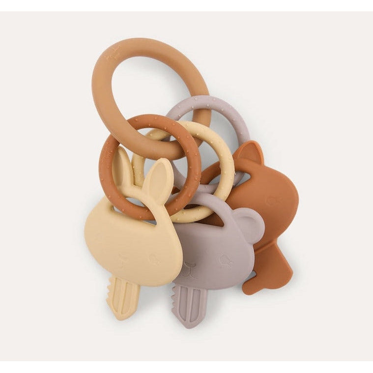 Mordedores Ki Keys Silicona - Caramel