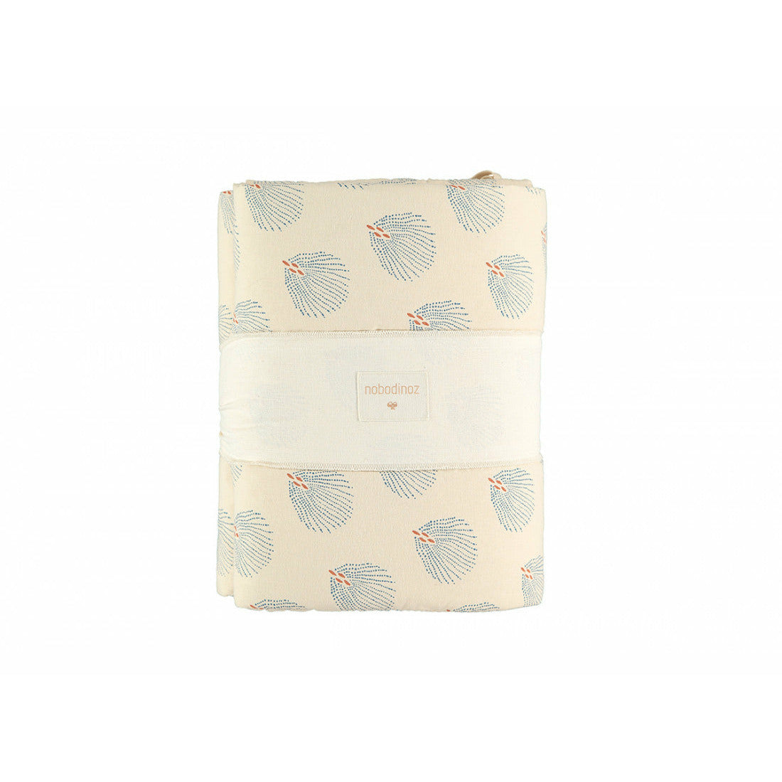 Protector de cuna Nest - Blue Gatsby Cream