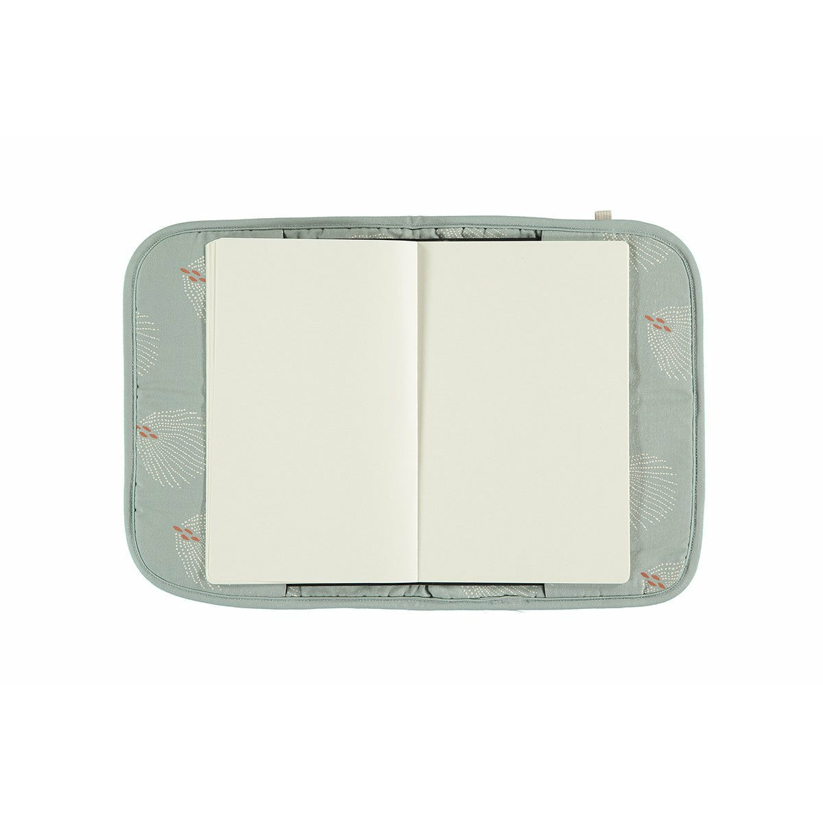 Funda acolchada Porta documentos - White Gatsby / Antique Green