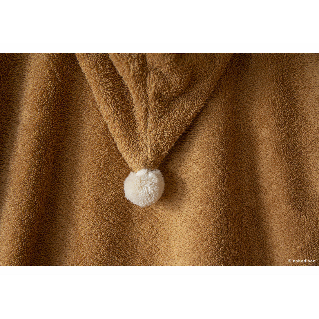 Toalla poncho So Cute - Caramel