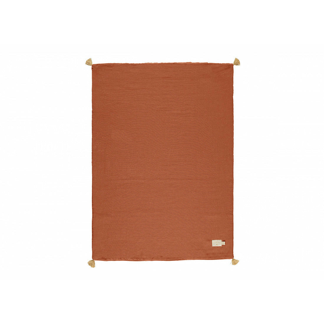 Manta de muselina doble Treasure - Toffee
