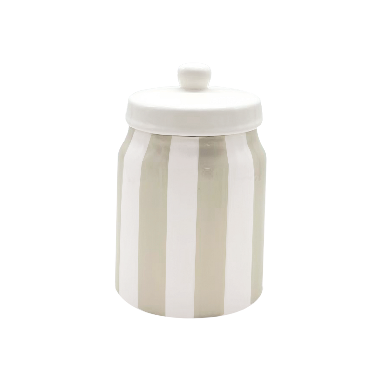 Frasco organizador cerámica - Stripes