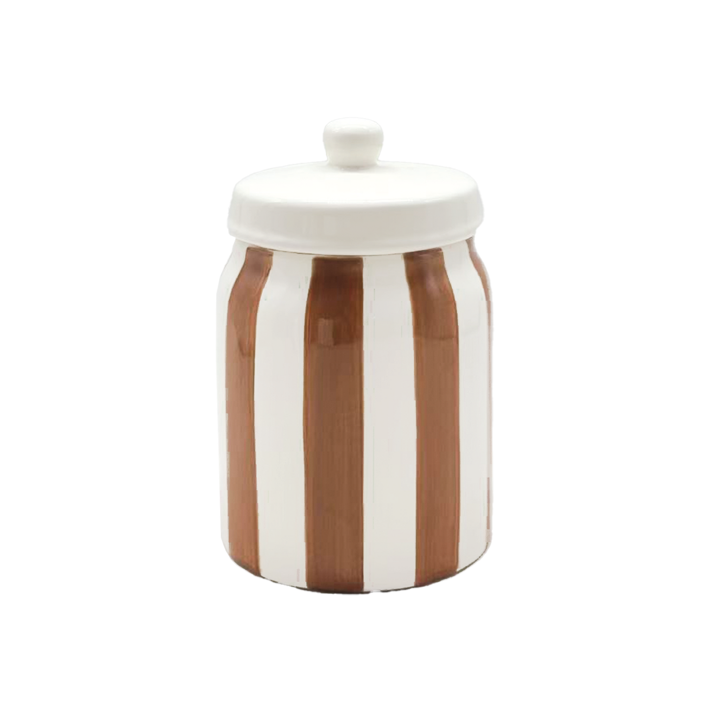 Frasco organizador cerámica - Stripes